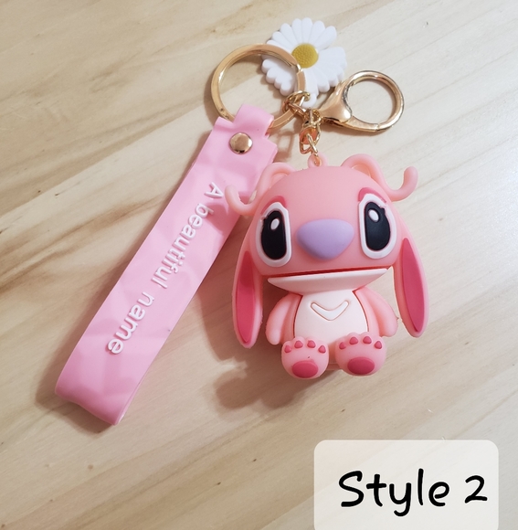 Lilo and Stich Fashion Big 3D Keychains 2 Styles To Choose From - Picture 3 of 3